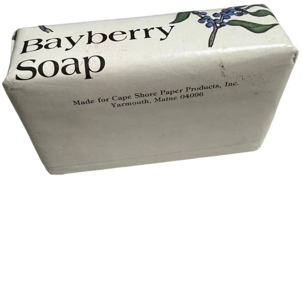 Cape Shore Bayberry Soap 3.25oz White Vintage Yarmouth Maine Bar Soap Coastal‎